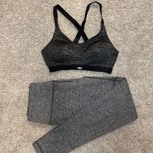 Victoria Secret sports bra and yoga legging set